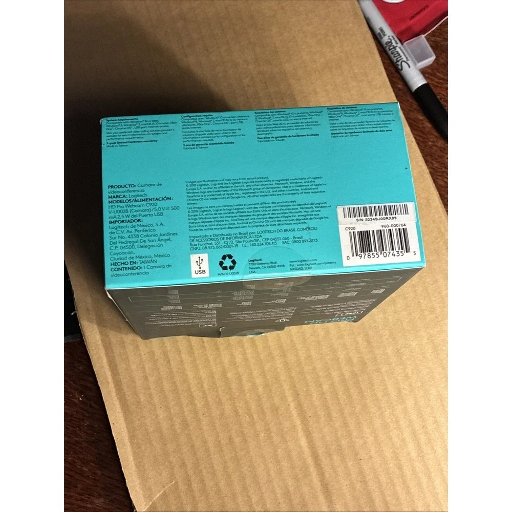 Logitech C920 PRO HD Webcam For Windows and Mac